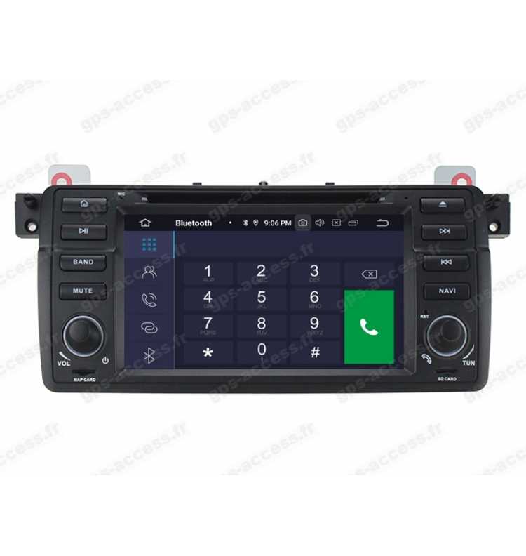 Autoradio GPS BMW E46 Série 3 et M3 Android 12