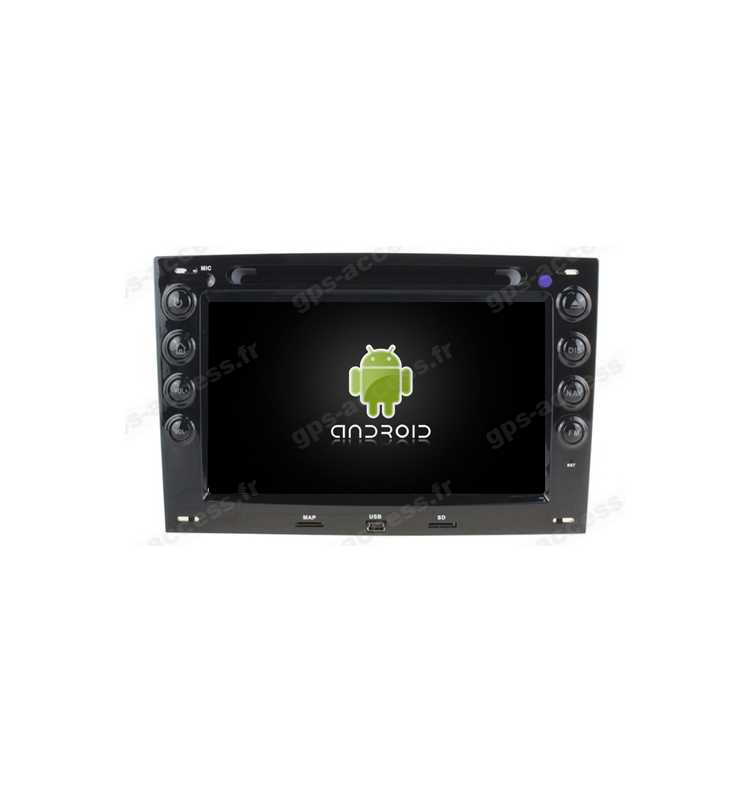 Autoradio GPS Renault Megane 2 II Android 12