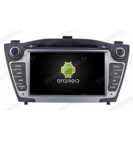Autoradio GPS Android 10 Hyundai Tucson IX35 de 2009 à 2013.