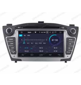 Autoradio GPS Android 10 Hyundai Tucson IX35 de 2009 à 2013.