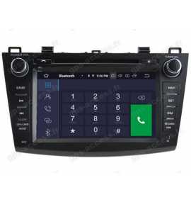 Autoradio GPS Android 10 Mazda 3 de 2010 à 2013