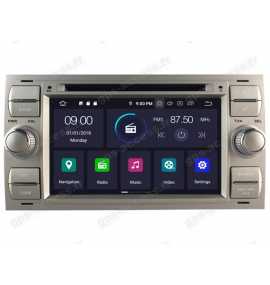 Autoradio GPS Ford Kuga CMax SMax Fiesta Focus Transit Fusion Mondéo Android 12