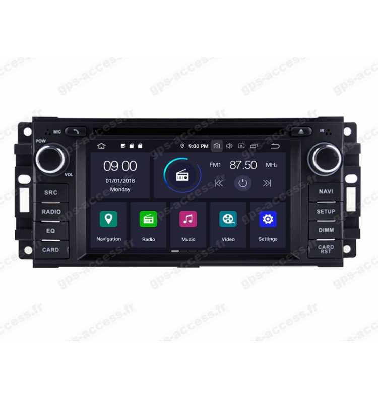 Autoradio GPS Android 10 Chrysler 300C, Sebring, PT Cruiser