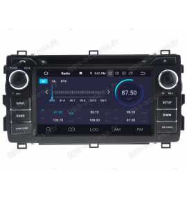 Autoradio Android 10 Navigation GPS, Bluetooth et MultiMedia Toyota Auris depuis 2013