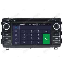 Autoradio Android 10 Navigation GPS, Bluetooth et MultiMedia Toyota Auris depuis 2013