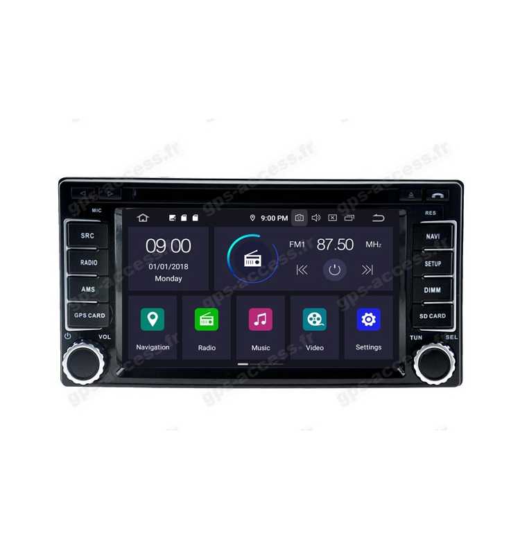 Autoradio GPS Android 10 Subaru Impreza, Forester et XV avant 2013