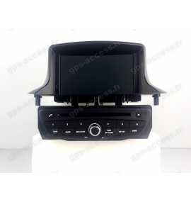 Autoradio GPS Android 10 Renault Megane 3 & Fluence Noir