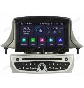 Autoradio GPS Android 10 Renault Megane 3 et Fluence Gris