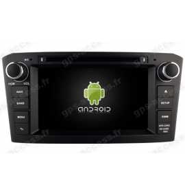 Autoradio GPS Android 10 Bluetooth Multimédia Toyota Avensis de 2005 à 11/2008