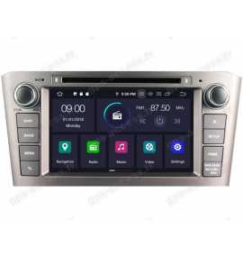 Autoradio GPS Android 10 Bluetooth Multimédia Toyota Avensis de 2003 à 11/2008