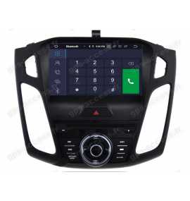 Autoradio Android 10 GPS Bluetooth Multimédia Ford Focus à partir de 2015