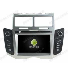 Autoradio Android 10 GPS Bluetooth Multimédia Toyota Yaris de 2005 à 2011