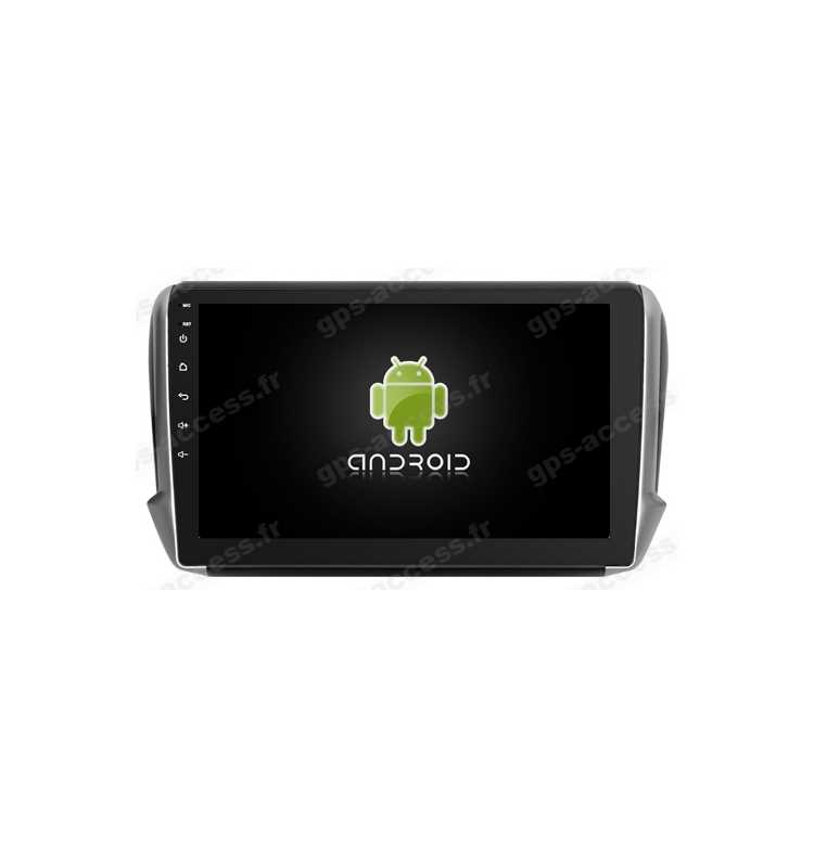 Autoradio écran 10.2" GPS Android 11 Peugeot 2008 & 208.