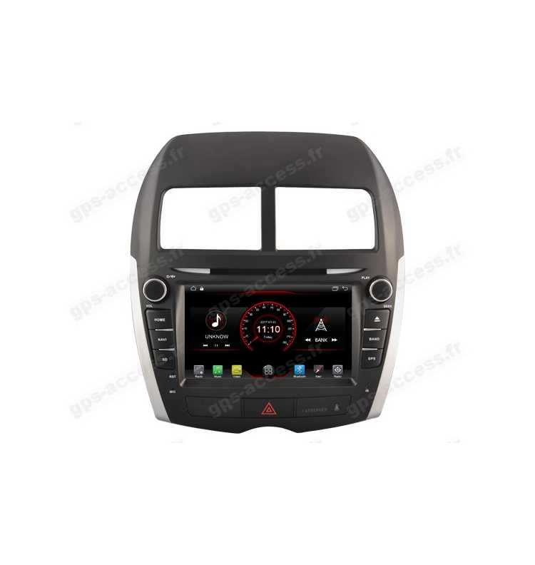 Autoradio GPS Android 11 Mitsubishi ASX, Peugeot 4008, Citroen C4 Aircross.