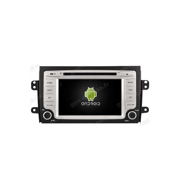 Autoradio Android 11 GPS Bluetooth Fiat Sedici et Suziki SX4 de 2006 à 2014.