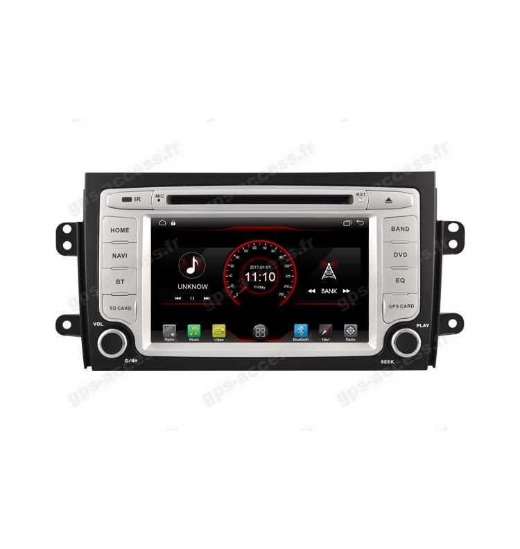 Autoradio GPS Fiat Sedici et Suziki SX4 de 2006 à 2014 Android 12 