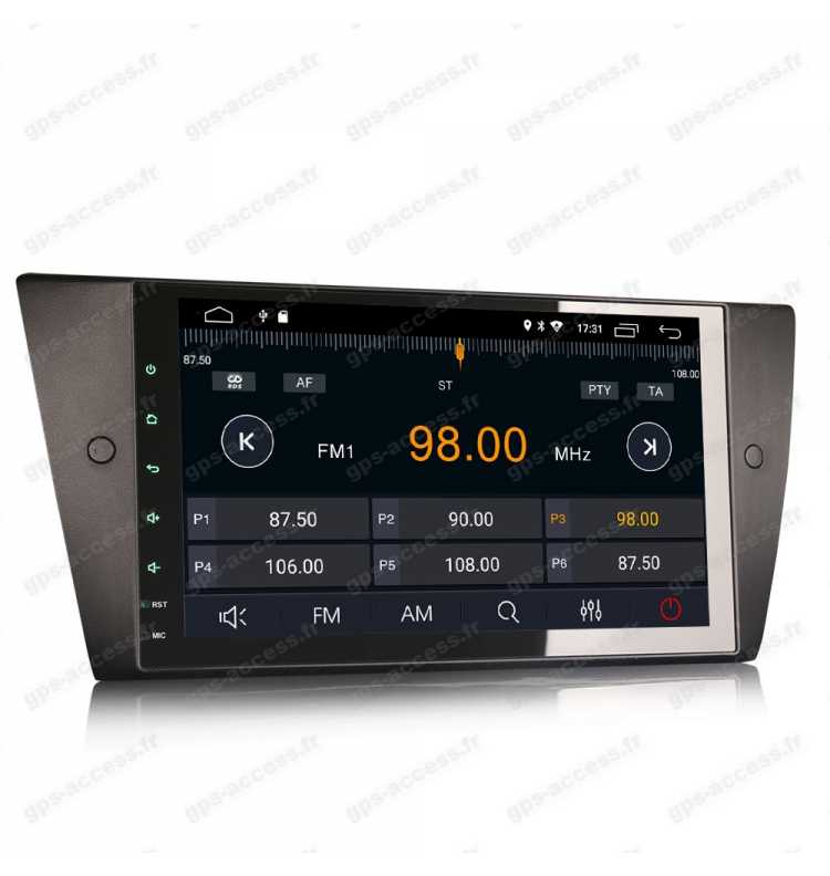Autoradio GPS BMW Série 3 E90 E91 E92 E93 2005 à 2012 Android