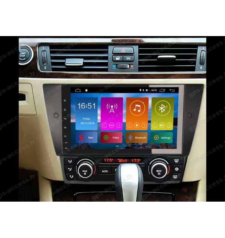 Autoradio GPS BMW Série 3 E90 E91 E92 E93 2005 à 2012 Android
