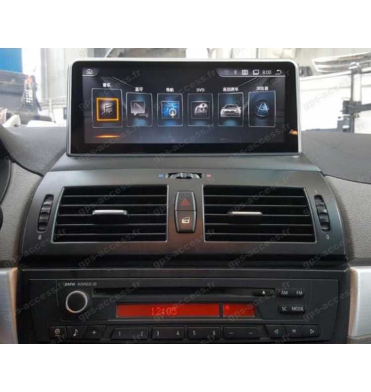 Autoradio GPS BMW X3 E83 10.2" / 12.3" 2004 à 2010 Android 12 