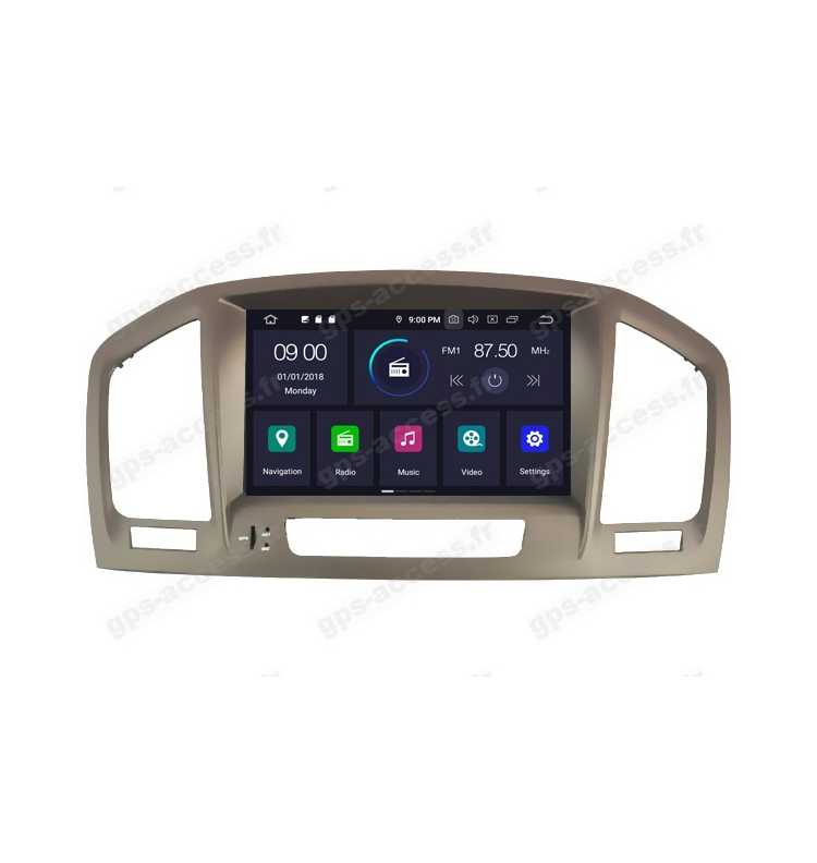 Autoradio B Android 10 Navigation GPS, Bluetooth et MultiMedia Opel Vauxhall Insignia de 2008 à 2013