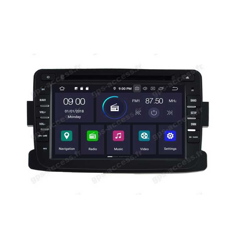 Autoradio GPS Android 10 pour Renault Captur depuis 2013