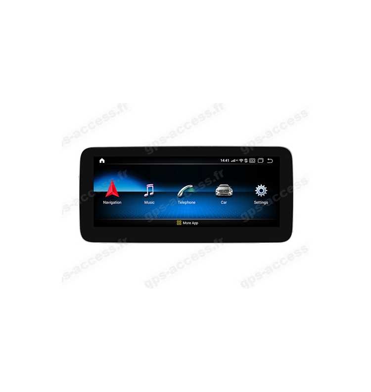 Autoradio G Android 10 GPS Bluetooth Mercedes Classe B W246 de 2011 à 2019