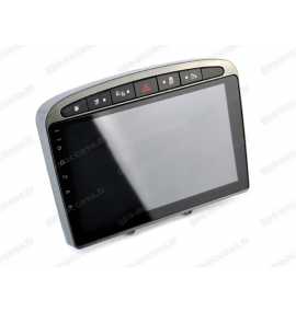 Autoradio Gris Android 11 GPS, Bluetooth Peugeot RCZ, 308, 308 CC, 308 SW