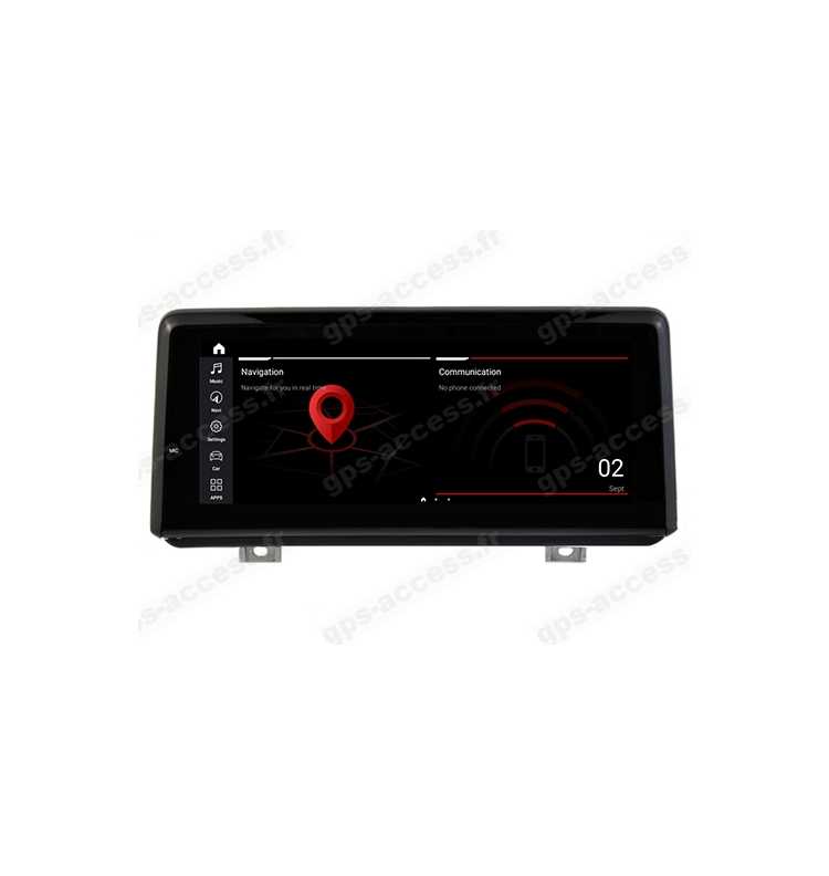 Autoradio GPS Android 11 BMW série 3 et 4 2013 à 2016