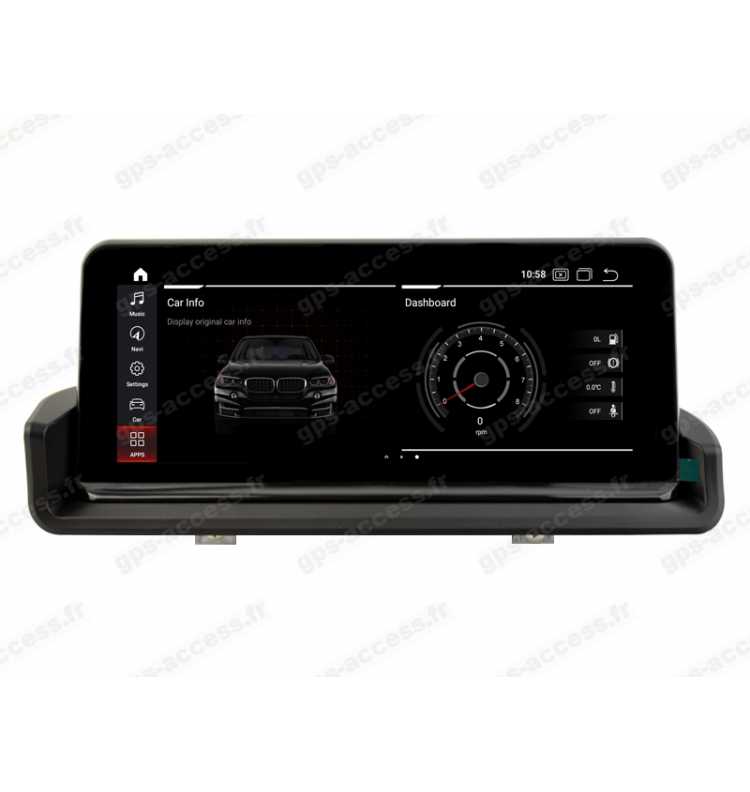 Autoradio GPS BMW série 3 E90 Sans GPS d'origine Android 