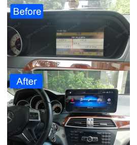 Autoradio GPS Mercedes Classe C W204 et S204 de 2010 à 2014 Android