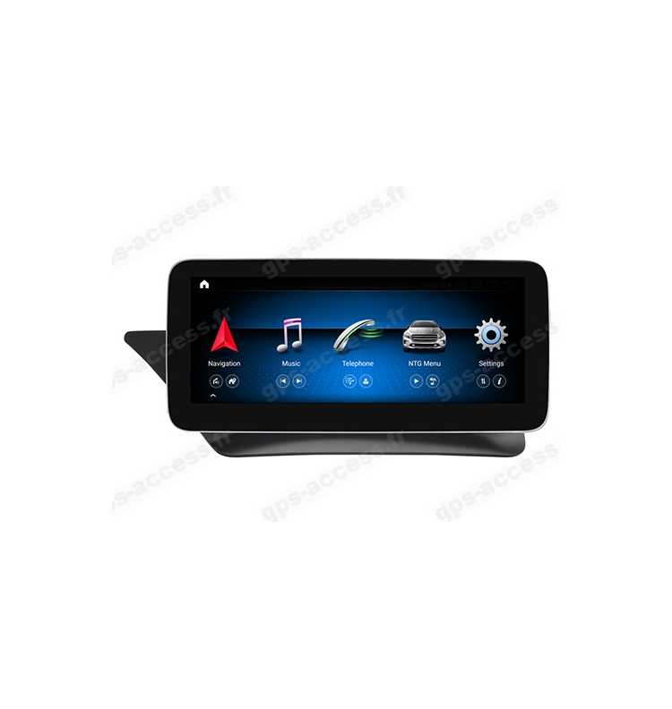 Autoradio G Android 10 GPS Bluetooth Mercedes Classe E coupé de 2010 à 2016