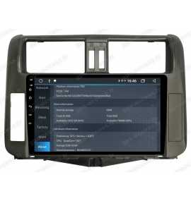 Autoradio GPS Toyota Land Cruiser / Prado 150 de 2010 à 2013 Android 12