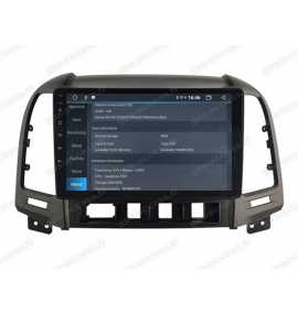 Autoradio GPS Hyundai Santa Fe de 2006 à 2012 Android 12