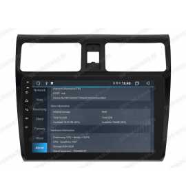 Autoradio GPS Suzuki Swift de 2004 à 2010 Android 12