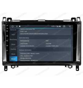 Autoradio GPS Mercedes Classe A B Viano Vito Sprinter & VW CRAFTER Android 12 