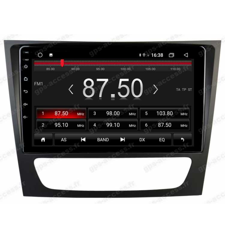 Autoradio GPS Mercedes Classe E W211 et CLS W219 Android 12 