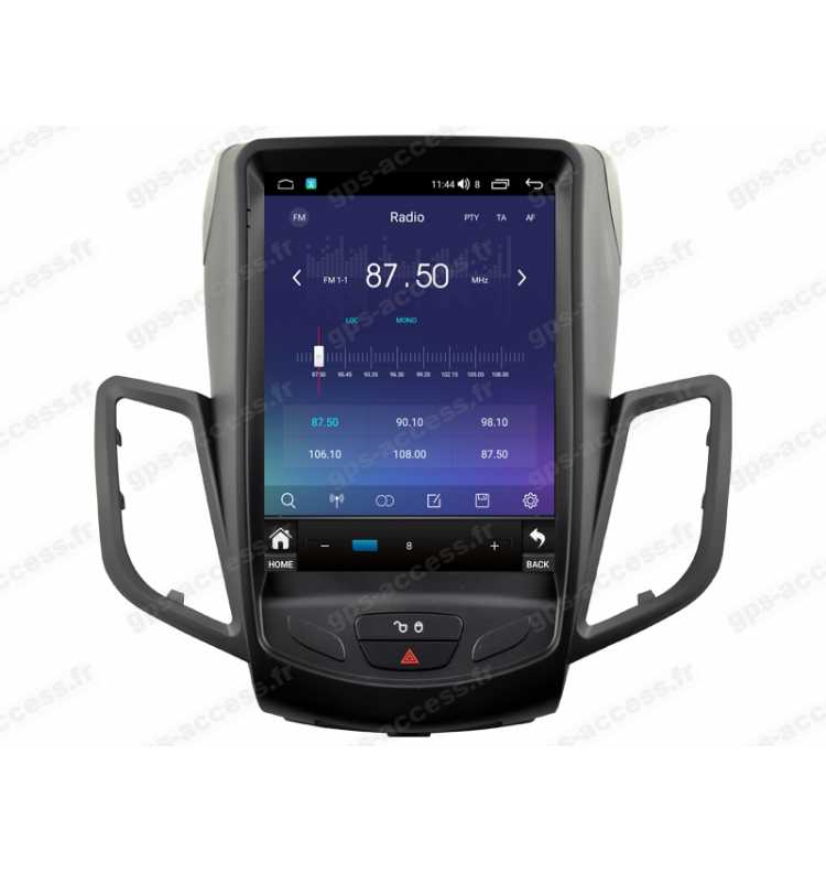 Autoradio GPS Ford Fiesta 2009 à 2017 Android 12