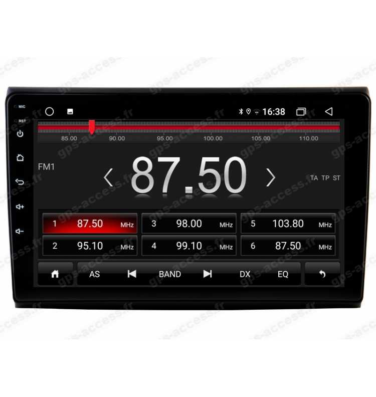 Autoradio GPS Fiat Bravo depuis 2007 à 2014 Android 12 