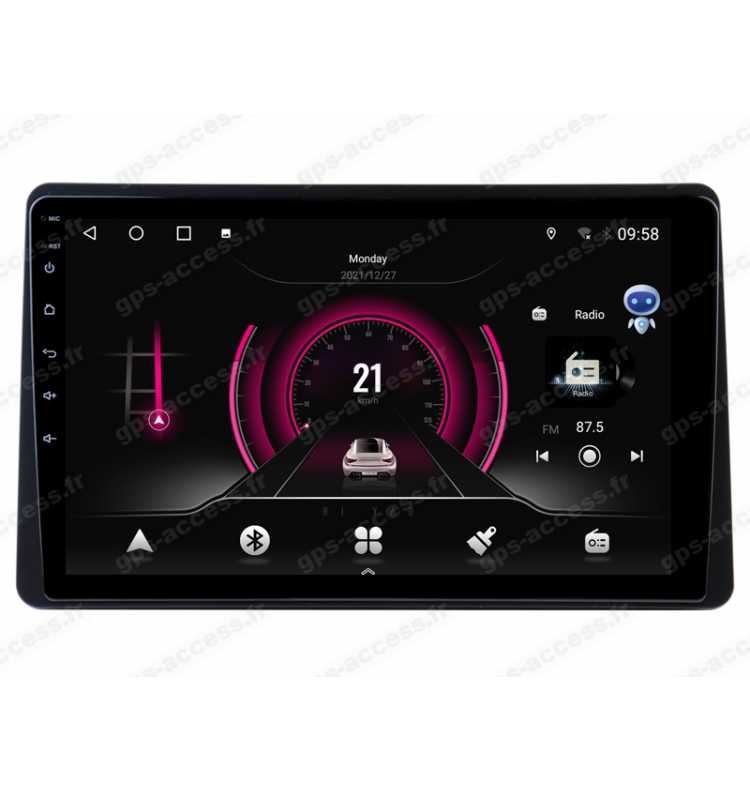 Autoradio GPS Dacia Duster Arkana depuis 2019 Android 12