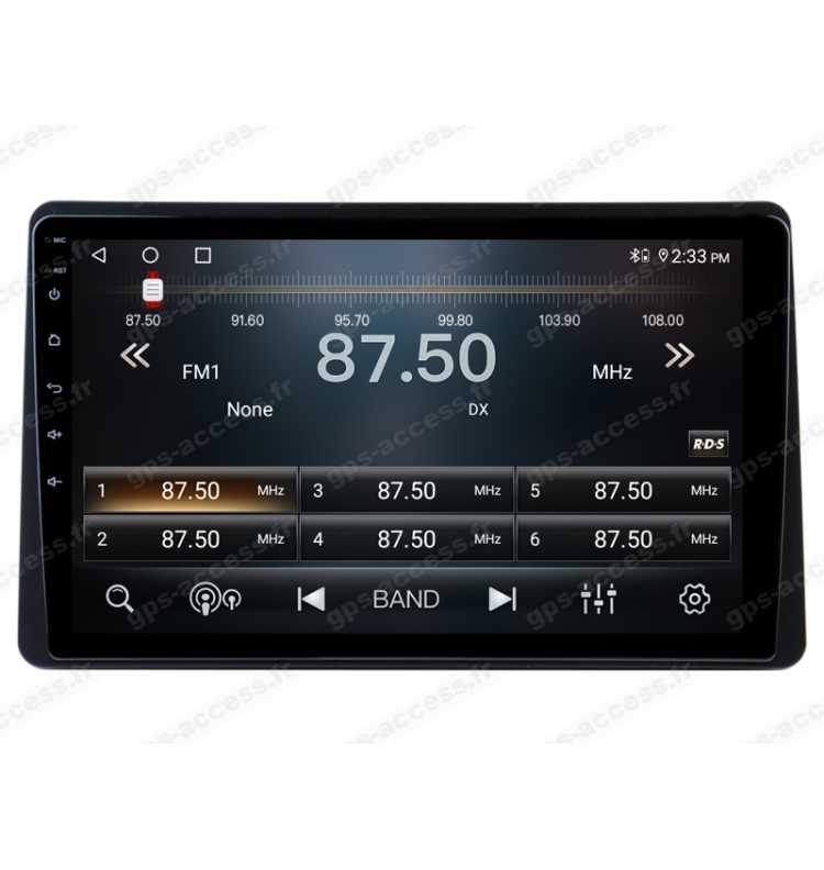 Autoradio GPS Dacia Duster Arkana depuis 2019 Android 12