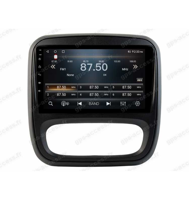 Autoradio GPS Opel Vivaro et Renault trafic / Master Android 12 