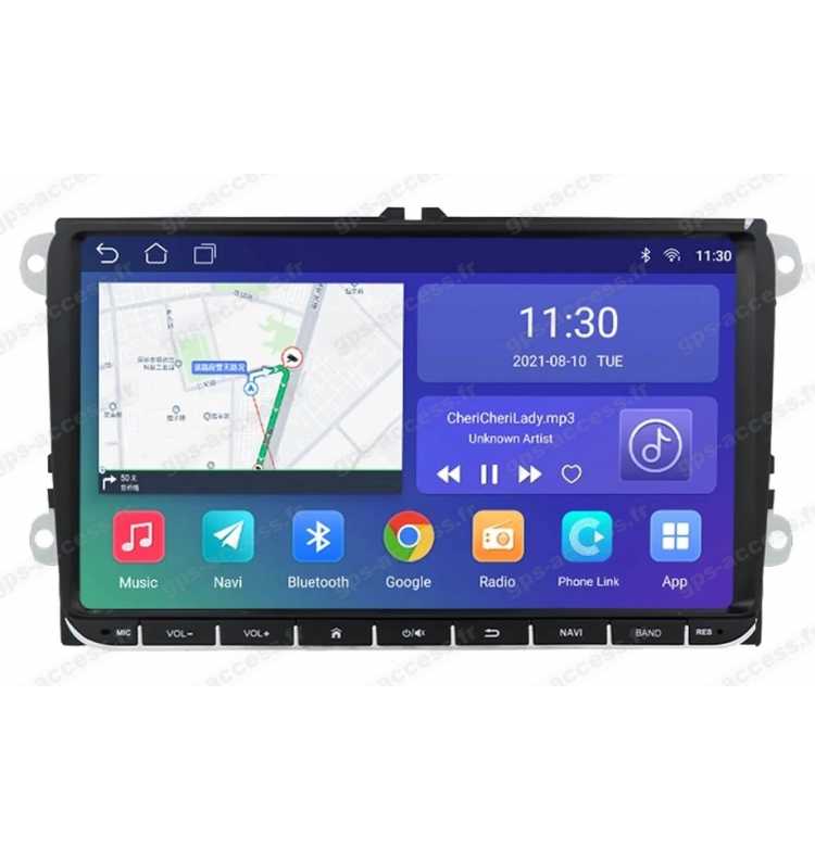 Autoradio GPS Volkswagen Scirocco MK3 depuis 2008 Android 12 