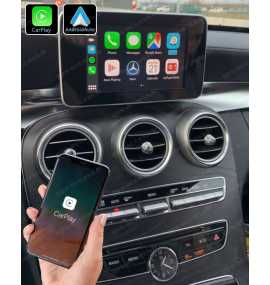 Interface Carplay & Android Auto Mercedes GLC de 2015 à 2019