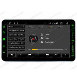 Autoradio GPS Universel 1 DIN Android 12 écran 8
