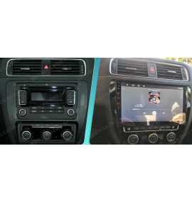 Autoradio GPS Volkswagen Jetta 6 2011 à 2018 Android 12