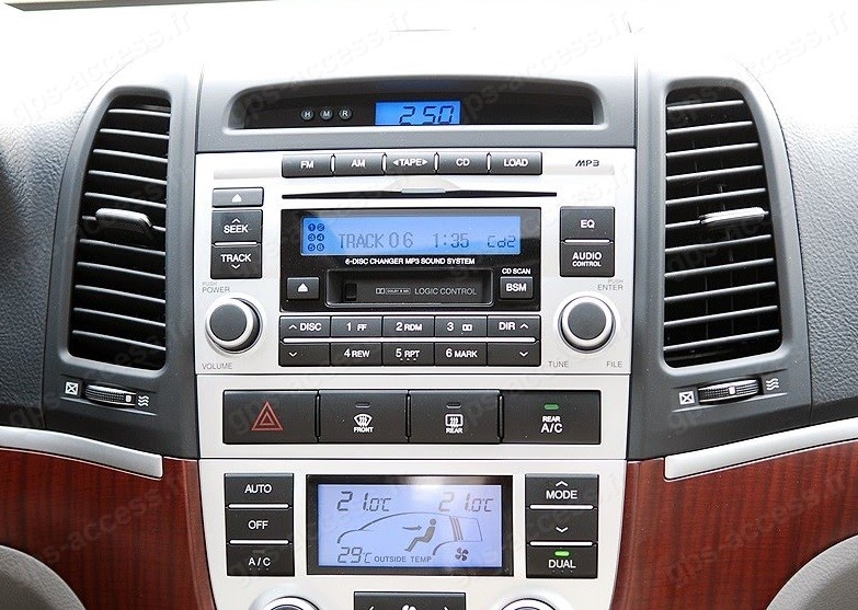 AUTORADIO GPS COMPATIBLE HYUNDAI SANTAFE ELANTRA SONATA - Cdiscount Auto