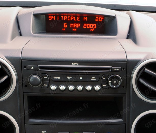 Autoradio Citroën C3 DS3 C5 berlingo JUMPY bluetooth gps streaming USB -  Équipement auto